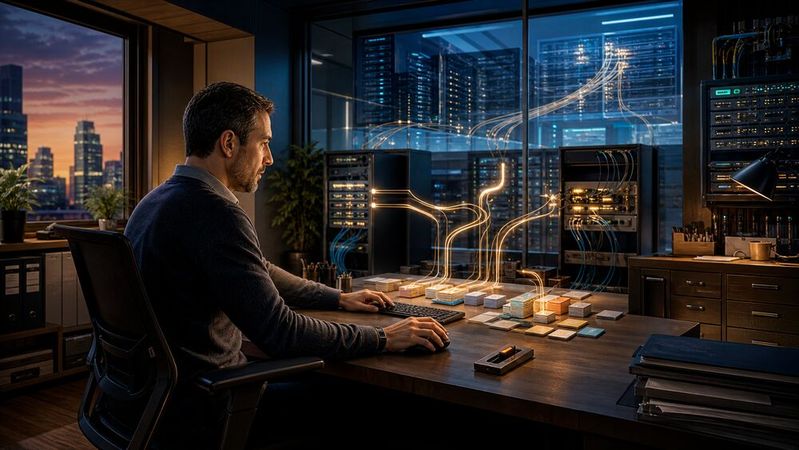 In Windows 11 ist das Backup der Einstellungen auf Entra-Geräten künftig voreingestellt.(Bild:  KI-generiert)