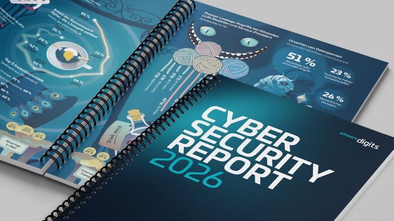 Der neue „Cyber Security Report 2026“ von Schwarz Digits offenbart ein alarmierendes Bild der deutschen Wirtschaft.(Bild:  Stackit)