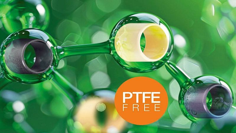 Molekularer Wandel in der Industrie: Das drohende PFAS-Verbot zwingt Hersteller zum Umdenken. Unternehmen wie igus entwickeln bereits Hochleistungskunststoffe, die komplett ohne das Fluorpolymer PTFE auskommen, im Labor aber gleiche tribologischen Eigenschaften beweisen.(Bild:  Igus)