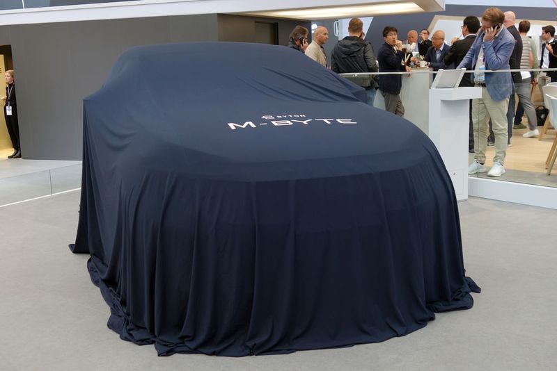 Auf der IAA 2019 hat Byton den M-Byte erstmals gezeigt. (Bild: Wehner/»kfz-betrieb«)
