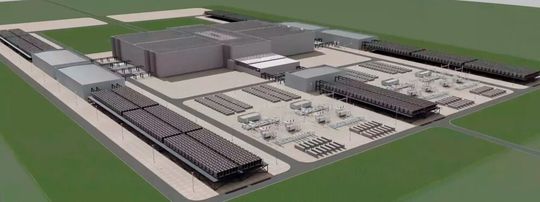Eine BESS-fähige KI-Fabrik kombiniert Batteriespeicher, Stromumwandlung, Steuerungstechnik und Netzinfrastruktur, um dynamische KI-Lasten auszugleichen und eine flexible Netzanbindung zu ermöglichen, so Nvidia. (Bild:  Nvidia)