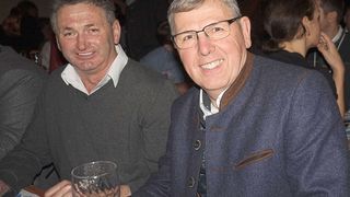 Obermeister-Doppel: Michael Krammer (Kfz-Innung Niederbayern, li.) und Johann Bader (Kfz-Innung München und Oberbayern). (Bild: Zietz/»kfz-betrieb«)
