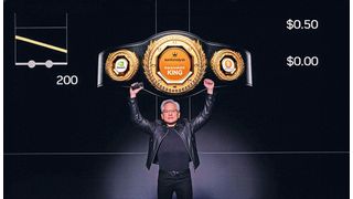Nvidia ist derzeit der Champion, wenn es um die passende Hardware für KI-Systeme geht. Der KI-Boom hat die von Jensen Huang geleitete Firma zur nach dem Börsenwert wertvollsten Firma weltweit gemacht.  (Bild: Nvidia)