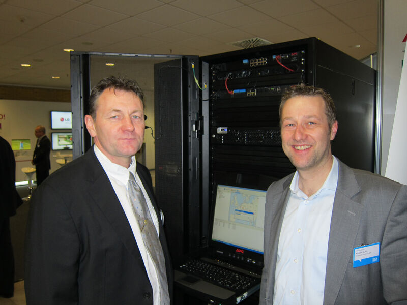 Wolfgang Ziemer (l.) und Karsten Sukic, APC (IT-BUSINESS)