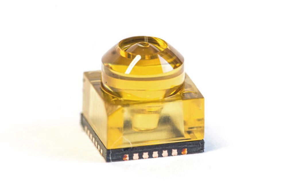 Optischer Transceiver als Schnittstelle für modulare Satelliten