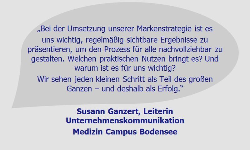 Das Ziel der Strategie: Eine starke Marke, die identitätsstiftende Eigenschaften an unterschiedlichen Standorten integriert und eine einzigartige Positionierung schafft.  (marconomy)