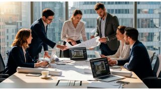 Für größere Meetingräume sieht der Anbieter die kabelgebundene Kopplung mehrerer Geräte vor, damit Audio und Video stabil bleiben. (Bild: © Chainarong - stock.adobe.com)