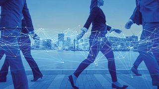 Funkende Geräte: Im Internet der Dinge kommt es auf eine sparsame Datenübertragung an.  (Bild: © metamorworks - stock.adobe.com)