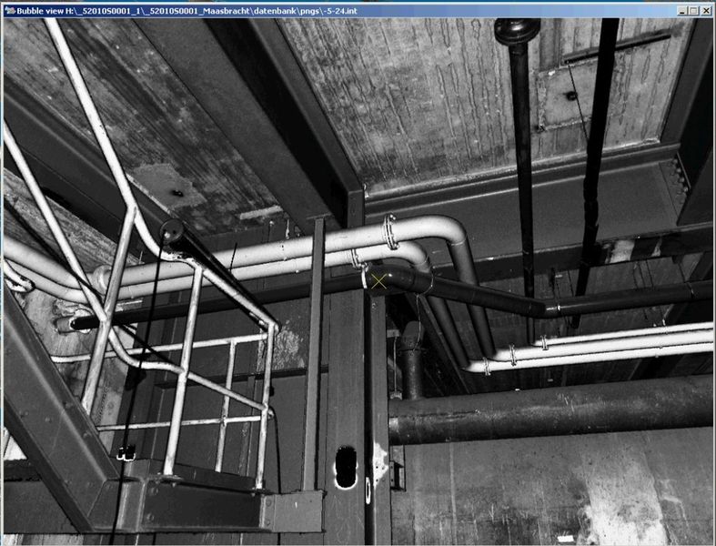 Bubbleview eines Laserscans (Bild: Scantec 3D)