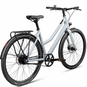 Optional kann das Juna mit einem schlanken Gepäckträger bestellt werden.(Bild:  Ampler Bikes)