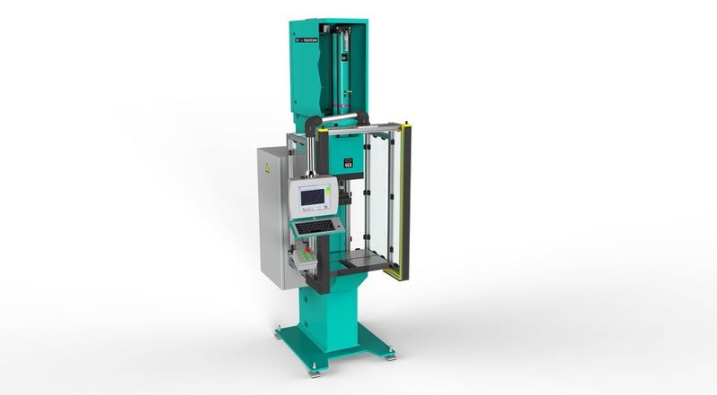 Presse mit einem Tox-Kraftpaket-Antrieb (Bild: Tox)