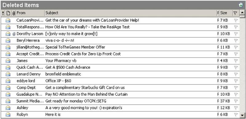 Das Spam-Aufkommen ist in den letzten Jahren stetig gewachsen: Je offener eine Mailadresse kommuniziert wird, umso häufiger wird sie Ziel von unerwünschten Nachrichten und dubioser Werbung Quelle: Wikimedia Commons (Archiv: Vogel Business Media)
