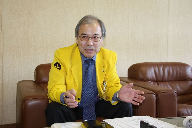 Yoshiharu Inaba: „Die Rezession war schwer, auch für Fanuc. Unser Umsatz fiel um 17% im Geschäftsjahr 2008 und um 35% im Geschäftsjahr 2009. Derzeit beobachten wir eine Erholung, die hauptsächlich auf Bestellungen aus China zurückgeht.“ (Archiv: Vogel Business Media)