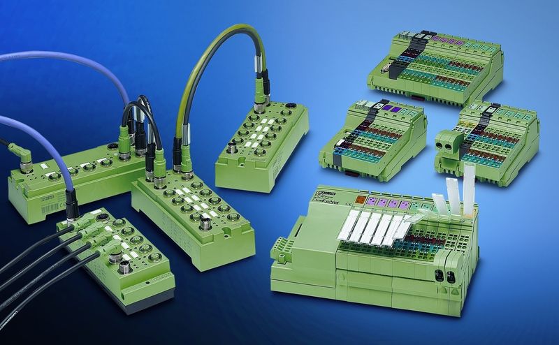 2 Die E/A-Komponenten  ... der Produktfamilien Inline und Fieldline sind offen für alle gängigen Kommunikationsprotokoll. (Archiv: Vogel Business Media)