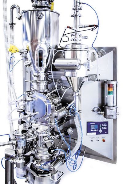 The milling housing is equipped with a water-?cooled system. This keeps the milling chamber temperature cool at any time. (Picture: Frewitt)