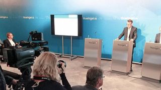 Der Thüringer CIO, Staatssekretär Dr. Hartmut Schubert, stellt seine Roadmap zur kommunalen Zusammenarbeit vor (Finanzministerium Thüringen)