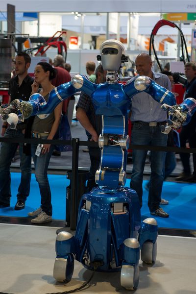 Rückblick: Impressionen von der Automatica 2012. (Bild: Messe München)