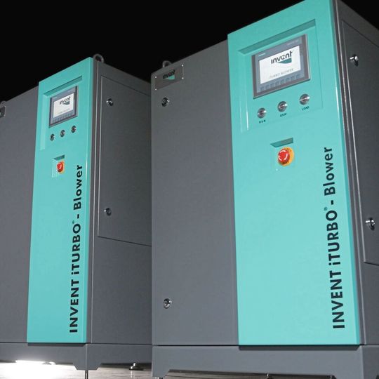 ausgewälte Baugrößen des iTURBO®-Gebläses(Bild:  Invent)