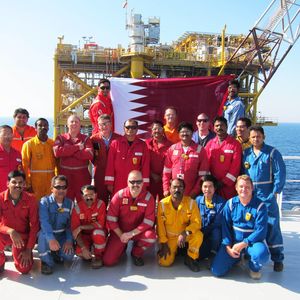 Workers at Shell's GTL plant that ...