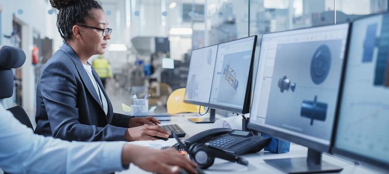 Für eine umfassende Nachhaltigkeitsbewertung ist es von entscheidender Bedeutung zu verstehen, wie ein Bauteil in die Fertigung und zum Kunden gelangt. (Bild:  Getty Images/Gorodenkoff)