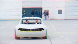 HIer noch in der Entwicklung: Weltpremiere für das Showcar BMW i Vision Dee war auf der CES 2023 in Las Vegas. (Bild: BMW Group)