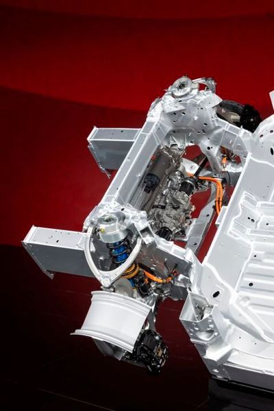 The technologies in the Ferrari Elettrica. (Image:Ferrari)