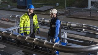 Die vor etwa 100 Jahren entdeckten (metallischen) Supraleiter werden bei -269 °C gekühlt. (Bild: RWE/ Steinbach Fotografie)