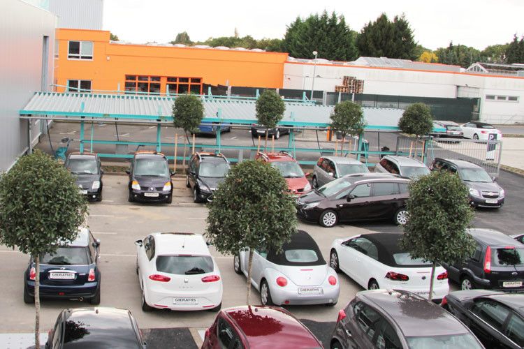 An die GW-Zone grenzt einer von mittlerweile vier Gieraths-Waschplätzen an. (Foto: Gieraths)