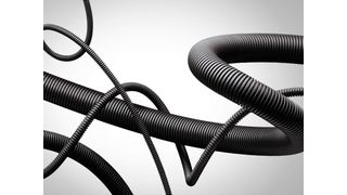 Zusätzlich zu seinen Standardwellrohren Fiplock zeigt der Kabelschutzexperte auch die textilen Schutzschläuche Fipjack, die Hochtemperaturwellrohre Fipheat, teilbare Wellrohre und Zubehör aus der Serie Fipsplit, die Metallschläuche Fipmetal sowie die hochdynamischen Wellrohre Fipmotion.  (Fränkische Industrial Pipes )