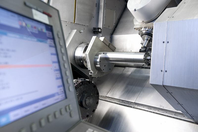 Ein Drehzentrum GMX400 im Einsatz. (Berghoff)