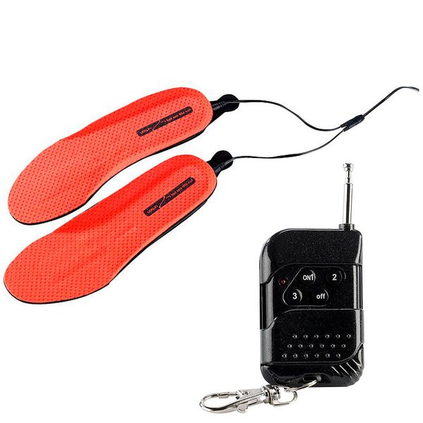 Nie mehr kalte Füße mit den beheizbare Sohlen, die es bei Monsterzeug für 69,99 Euro gibt. Die Schuheinlagen wärmen bis zu 8 Stunden am Stück. Sie kommen mit einer Fernbedienung mit 3 Heizstufen und Kontroll-LED. (Bild: www.monsterzeug.de)