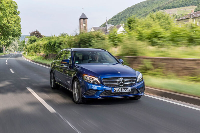 Platz 2 im Ecotest: Mercedes-Benz C 220 d 9G-Tronic (78 Punkte)  (© Daimler AG)