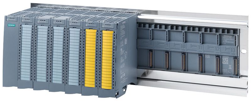 Siemens ergänzt das  dezentrale Peripheriesystem mit neuen Modulen für die Simatic ET 200MP/Simatic S7-1500 IO sowie einem Rückwandbus. (Siemens)