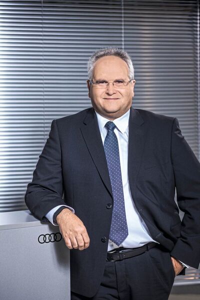 Nachfolger von Achim Heinfling als Vorstandsvorsitzender am Audi-Standort in Győr wird Alfons Dintner, ehemaliger Vorsitzender der Geschäftsführung der Audi Mexiko und bisheriger Leiter des Vorseriencenters von Audi in Ingolstadt. (Audi)