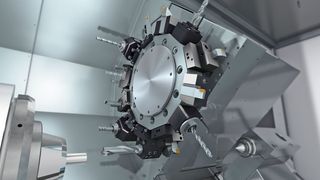 Résolument avant-gardiste, le nouveau tour universel Index B400 risque de faire des jaloux dans les ateliers. (Index)