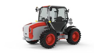 So könnte der E-Traktor aussehen, den Herbert Diess im Jahr 2027 auf den Markt bringen will. (Bild: Diess E-Agrartechnik)