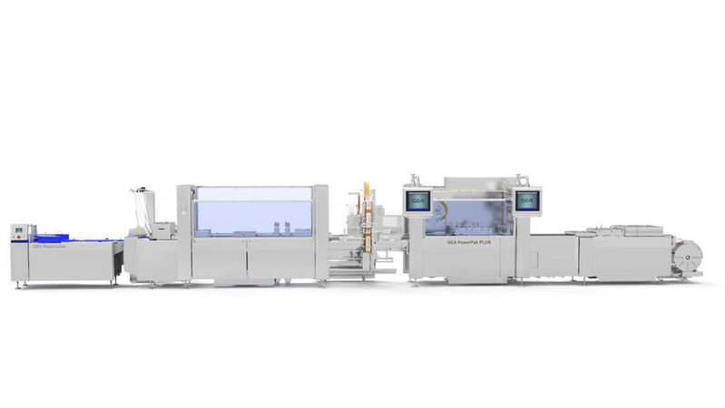 GEA’s Powerpak Plus thermoforming packaging machine is equipped with the Powerpak Plus technology. 
