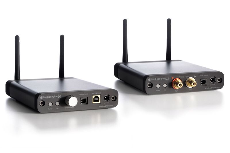 ...dem Set Audioengine D2 zur drahtlosen Übertragung von Audio-Signalen unabhängig von WLAN. (Bild: Audio iN)