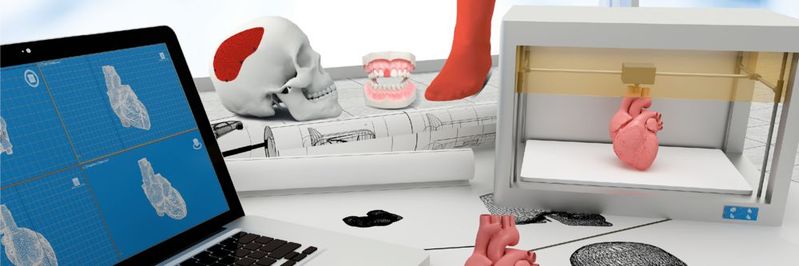 Ob medizinisches Modell, Prototyp oder individuelles Medizinprodukt – im 3D-Druckverfahren lässt sich ab Losgröße eins fast alles realisieren. Ob medizinisches Modell, Prototyp oder individuelles Medizinprodukt – im 3D-Druckverfahren lässt sich ab Losgröße eins fast alles realisieren.
