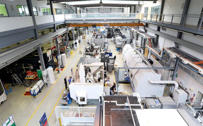 State of the Art AMRC facility that is a 'test bed' for the aerospace industry technology. (Open Mind)