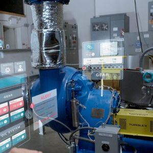 Attraktiv ist der Einsatz Künstlicher Intelligenz auch im Kontext von Augmented Reality (AR). Angesiedelt an der Grenze zwischen digitaler und realer Welt wandelt sie Objekte oder Areale der Wirklichkeit in konkrete, berechenbare Fakten um.(Bild:  PTC)