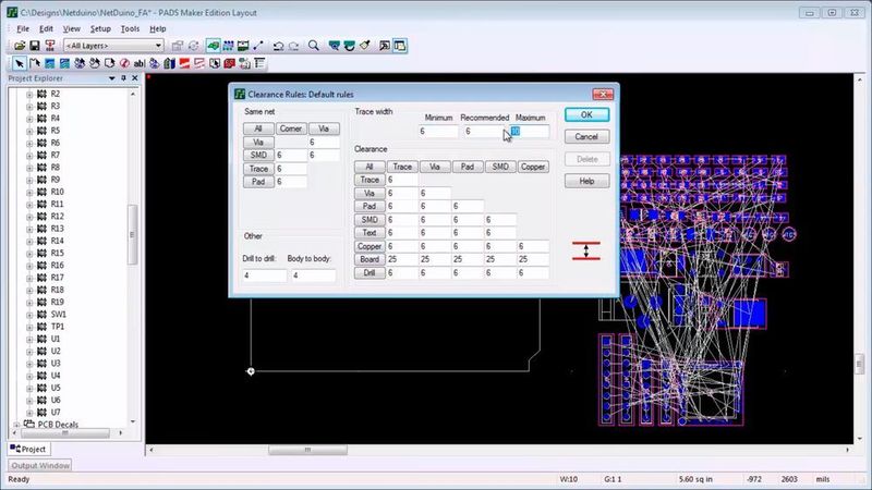 PADS Maker (gratis) und PADS MakerPro: Impressionen der Designtools von Mentor (Vertrieb: Digi-Key) (Digi-Key/Mentor)