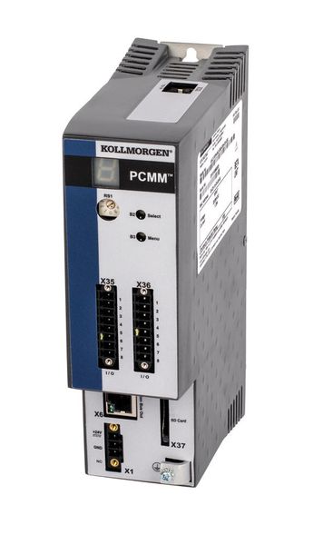 Der PCMM von Kollmorgen vereint eine leistungsstarke Motion Control mit einer in den Sprachen der IEC 61131-3 frei programmierbaren SPS. (Kollmorgen/Sienk)