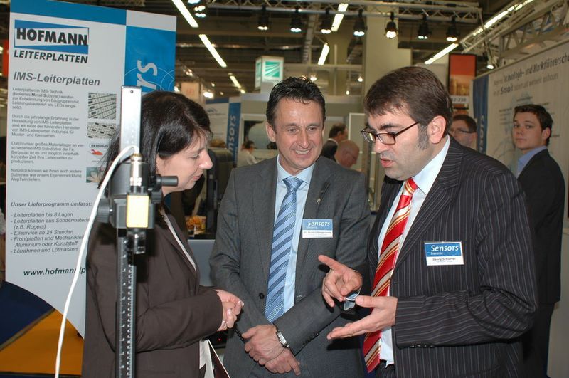 Georg Schlaffer, GEFASOFT, stellt Cluster-Projekt vor Bild: SPS (Archiv: Vogel Business Media)
