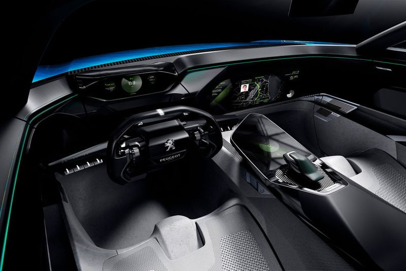 Für die Armaturen geht Peugeot unbeirrt weiter den Weg des i-Cockpit. (Peugeot)