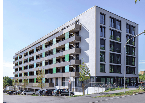 (Baufeld 8 in Heilbronn: Weg vom Planungsmodell bis zur Übergabe an die Bauherren. Bild: JSB Architekten)
