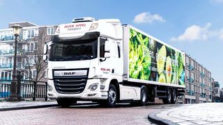 Elektrisch und mit Diesel: DAF testet ab sofort seinen Hybrid-Truck bei einem niederländischen Spediteur. (DAF)