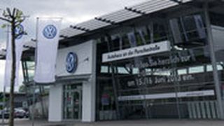Der neue Betrieb in Bochum bietet 800 Quadratmeter Platz für neue VW-Modelle. (Foto: Tiemeyer)