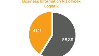 Bei einem Wert von unterhalb von 75 der maximal 100 Punkte befindet sich der BIRI in einer kritischen Zone. Für die Logistik wurde jedoch lediglich ein Wert von 58,89 ermittelt.  (Carmao)