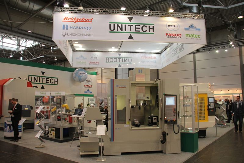 Unitech auf der Intec 2015 in Leipzig. (Sonnenberg)